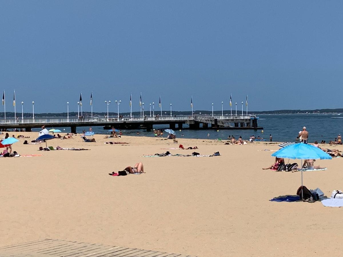 Le Studio De La Plage Centrale Arcachon Esterno foto